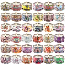 36 ham mixed aromatherapy candles, soy wax for various fragrances, home decoration, parties and weddings