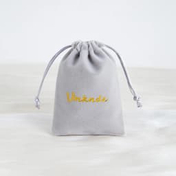 100Pcs Personalized Logo Velvet Bag 10x15cm Suede Drawstring Pouches Pockets Wedding Jewelry Earrings Ring Gift Organizer Sack