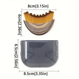 2 Pack Lymphatic Drainage Massager Face Brush, Lymphatic Contour Face Brush to Sculpt Jawline & Reduce Puffiness