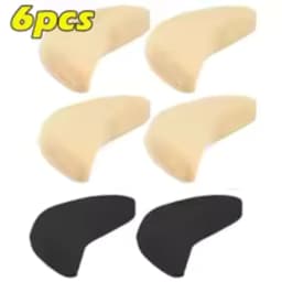 Soft Toe Plug Women High Heel Pain Relief Insert Shoe Palm Cushion Toe Front Filler Sponge Forefoot Pad Adjustable Sizes Insoles