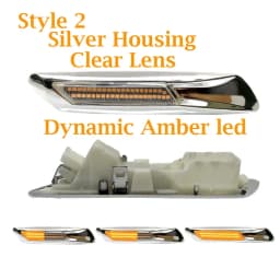 Dynamic Amber LED Side Marker Lights Turn Signal Lamp For BMW 5 Series F10 F11 F18 2011-2017 63137154168 BMW F10 Original Design