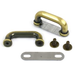 5/10/20Pcs 21mm Metal D-ring Buckles Arch Bridge with Screws Clasp Bag Handle Strap Connector Buckle Hardware Accessories