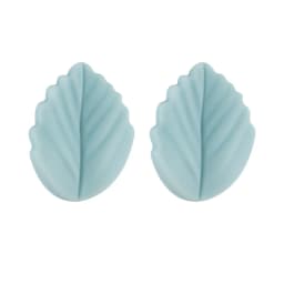 Sunrony 10pcs Mini Leaf Flower Silicone Beads For Jewelry Making Food Grade DIY Pacifier Chain Necklace Accessories