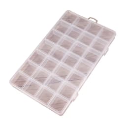 1 Pc 28 Grid Rectangle Plastic Jewelry Box Compartment Storage Box Case Jewelry Earring Bead Craft Display Container Organizer