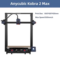 ANYCUBIC Speed FDM Series 3D Printer Kobra 2 Max Kobra 4 3D Printer Large Size Auto-levelling DIY FDM 3D Printers Kobra 4 Combo