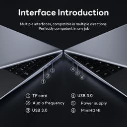 Xiaman 14.1 inch Portable Laptop Computer intel Core i3 6100U Windows 11 Pro Laptops 1TB 2TB SSD 1080P Office Study Notebook PC Computer