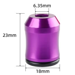 1/5Pcs Magnetic Screw Rings Magnetized Ring Screwdriver Bits Aluminum Alloy 6.35mm Shank Screw Bit Magnetic Magnetizer