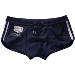 Real shot of various styles Men's classic quality solid color seaside beach swimming trunks 30806