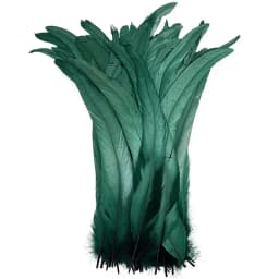 20/100Pcs 25-30CM DIY Rooster Feather Crafts Sewing Clothing Decor Plume Home Party Women's Feather Headwear Wedding Accessories