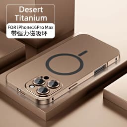 Luxurious Aluminium Magnetic Phone Case For iPhone 13 14 15 16 17 18 Pro Max Plus 17 Air Lens Glass Protective Metal Phone Cover