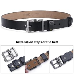 Genuine Leather Belt For Men Gift Designer Jeans Belts Men's High Quality Cowskin Personality Buckle Vintage N71223