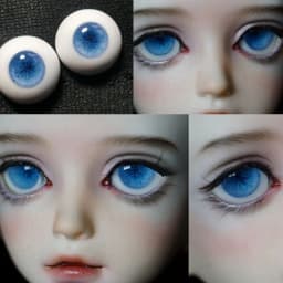 New Resin Eyes Doll Eyeball For 1/6 1/8 1/3 BJD Doll OB11 DIY Handmade Eyeball 10mm/12mm/14mm/16mm Doll Accessories Eyeball Gift
