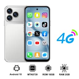 Official SERVO 4G LTE Mini Smartphone Android10.0 System 3GB+64GB Play Store WiFi 2 SIM 4.5" Screen Portable Smart Mobile Phones