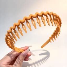 Solid Color Wave Headband for Girl Women Summer Face Wash Sports Hair Band Headbands Non-slip Hair Bands for Women Accessories