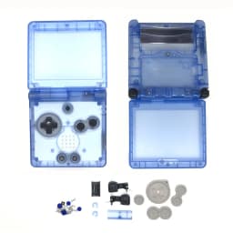 New Shell Case for GBASP Housing GBA SP Shell with Buttons Sets Replacement for Gameboy Advance SP Game Accessories