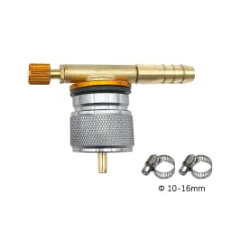 CGA600 1lb Propane MAPP Gas Adapter With EN417 (7/16"-28 UNEF) Female Gas Adapter For Connecting 8mm Inner Diameter Hose