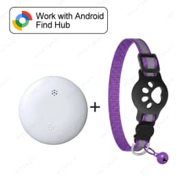 Adjustable Pet Collar Pet Tracker Google Find My Android Antilost Gps Tracker Locator Tags Gps For Kitten With Detachable Locato