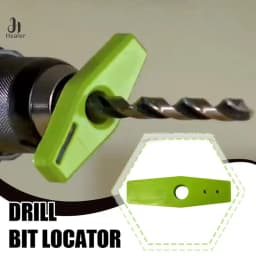 Drill Hole Position Light Locator Plastic Drill Guide Light Locator No Blocking Viewing Drill Bit Hole Punching Light Locator