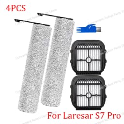 Compatible For Laresar S7 Pro Wet and Dry Vacuum Cleaner Accessories Brush Roller Filter Replaceable Vacuum Cleaner Accessories