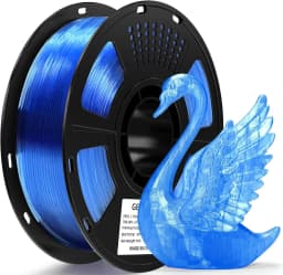 GEEETECH Strong PETG 3D Filament 1.75mm 1kg – High Toughness Low Warping Clog-Free ±0.03mm Vacuum Sealed Spool for Creality Bamb