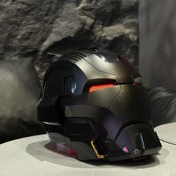 New War Machine Iron Man Helmet Mk5 Mk50 M17 Helmet Mask 1:1 Openable Voice Control Adult Cosplay Collection Ornament Gift