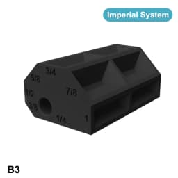 Multi-Size Parallel Marking Gauge Metric/imperial Plastic Carpentry Tool Precise Drawing Instrument For Wardrobe Cabinet Making