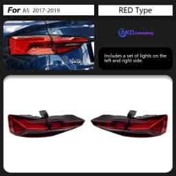 Tail Lamp For Car Audi A5 2017-2020 A5 B9 Tail Lights Led Fog Lights DRL Day Running Light Tuning Car Accessories