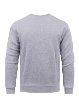 Man'S Fleece Soft Top Street All-Match Pullovers Comfortable Basics Sweatshirts Autumn Casual Sportswears Daily Sport Clothing