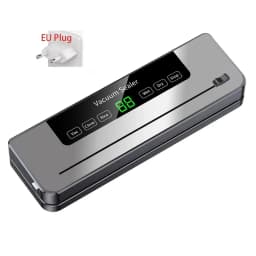 Household Vacuum Sealer Electric Vacuum Packaging Machine Kitchen Food Storage Tool One Touch To Operate Built-in Cutter