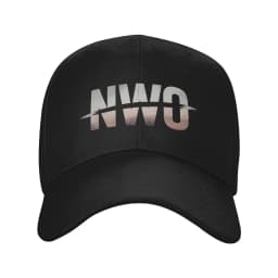 NWO Baseball Caps Men Women Fitted Sun Hat Hat Adjustable Polyester Sun Hats Summer Hats