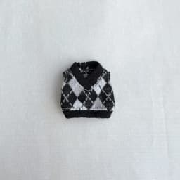 Handmade Obitsu 11 Vest Ob11 Doll Clothes Winter Sweater With Plaid Pattern For Gsc, Ymy Body, Ufdoll, 1/12bjd, Obitsu11