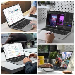 17.3" Fhd Ips Laptop with Amd Ryzen 3 3250C, 8Gb Ddr4, 512Gb Nvme Ssd, Windows 11 Pro, Wifi 6, and Bluetooth 5.3 - for Office & Study