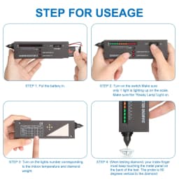 Diamond Tester, Diamond Detector, Diamond Tester Pen, Diamond Tester Professional, Gem Tester, Diamond Tester Pen