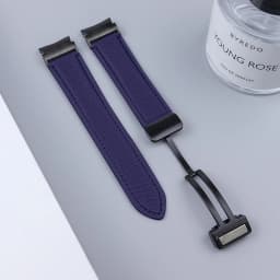 No Gaps Leather Strap for Samsuang Galaxy Watch 6 5 4 40MM 44mm Magnetic Buckle Band Galaxy Watch 6 4 classic 43 47mm 42 46MM