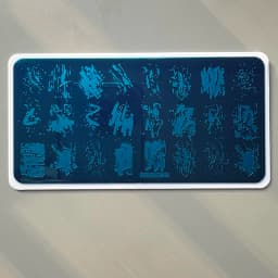 XMQ STAMPING NAIL PLATES FLOWER TEMPLATES