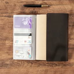 A5 Three Fold Journal Real Leather Notebook Refillable Vintage Style Diary Traveler Note Books Back to School Gift