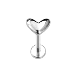 Heart Bird Flower Butterfly Labret Piercing Eye Shape Daith Conch Earring Teardrop CZ Lip Stud 316L Surgical Steel 16G
