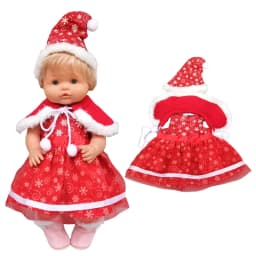 40cm Bebe Doll Clothes for 16-inch Nenuco Winter Plush Suit Ropa Y Su Hermanita Doll Rompers Accessories