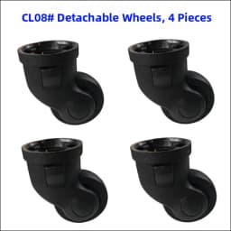 Universal Wheel Luggage Tool Box Wheel Bag Accessories Travel Suitcase Foot Wheel Luggage Carryon Spinner Wheel Removal