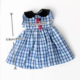 Blyth Doll Clothes BJD Dress School Uniform Plaid Dress Kawaii JK Style Outfit for OB24 YMY Licca Azone Fashion Doll Accessories