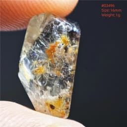 Natural Gold Rutilated Quartz Pendant Sun Flower Rutilated Quartz Jewelry Raw Material Love Women Brazil AAAAAAA