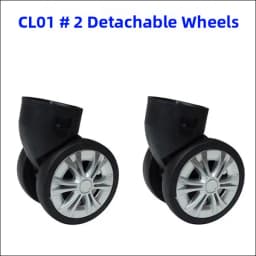 Universal Wheel Luggage Tool Box Wheel Bag Accessories Travel Suitcase Foot Wheel Luggage Carryon Spinner Wheel Removal