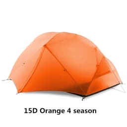 FLAME'S CREED 2 People Backpacking Tent Outdoor Camping 4 Season Winter 15D Tent Double Layer Waterproof Hiking Survival