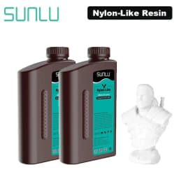 SUNLU 2KG Nylon-Like/ Toughness / High Temperature 3D Resin 405nm UV Resin For Most SLA/DLP/LCD 3D Printer Material UV Sensitiv