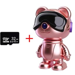5MP Wireless WiFi Indoor Surveillance Camera Night Vision PTZ Two-way Voice Security Protection HD Smart Home P6 Slite Robot Cam