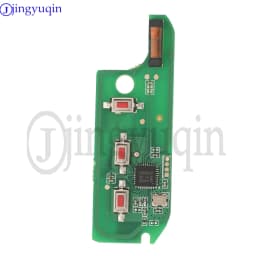 Jingyuqin A2C86460000 433MHz 4A Chip Flip Car Remote Key For Fiat Mobi Uno Fiorino E Mais Strada Citroen Peugeot Fob Control