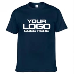 Customized Your Design Here T Shit Text Name Tsihrt Add Your Own Message Men's T-shirt Personalized Tees Custom Cotton Tshirt