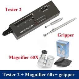 Brand Professional High Accuracy Diamond Tester 2 / 3 Gemstone Gem Selector Jewelry Watcher Tool Led Diamond Indicator Test Pen