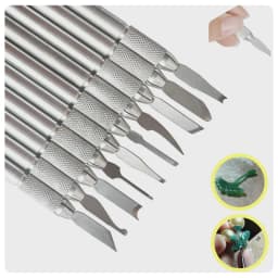 10PCS Multi-Functional Wax Carving Kit With Various Blades For Jewelry Ceramics And Polymer Clay Sculpting