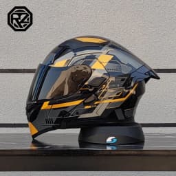 ORZ Motorcycle Helmet High Quality Dual Lens Modular Flipped Helmet Full Face Neutral Motorcycle Travel Helmet Off Road Helmet